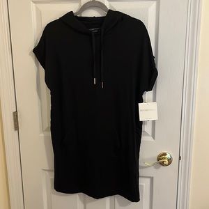 Beyond Yoga short sleeve sweater hoodie dress. Size S. NWT!